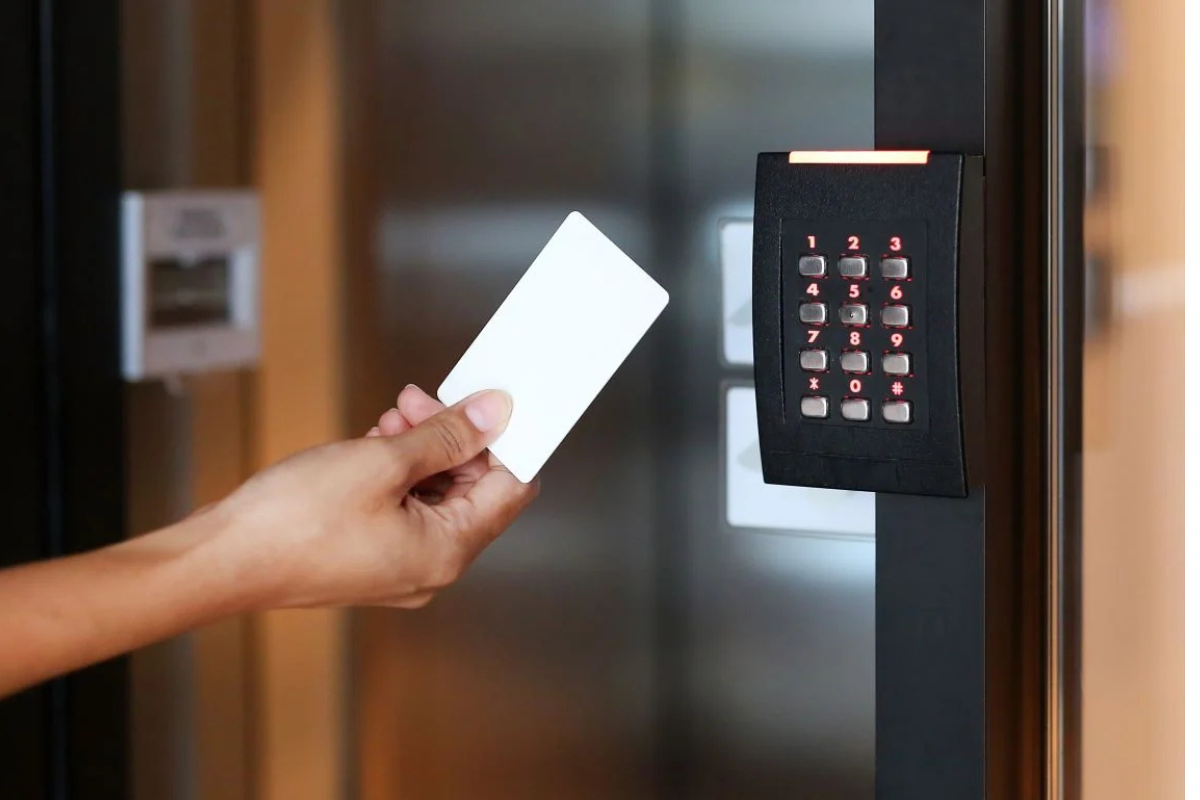 What is a door access control system