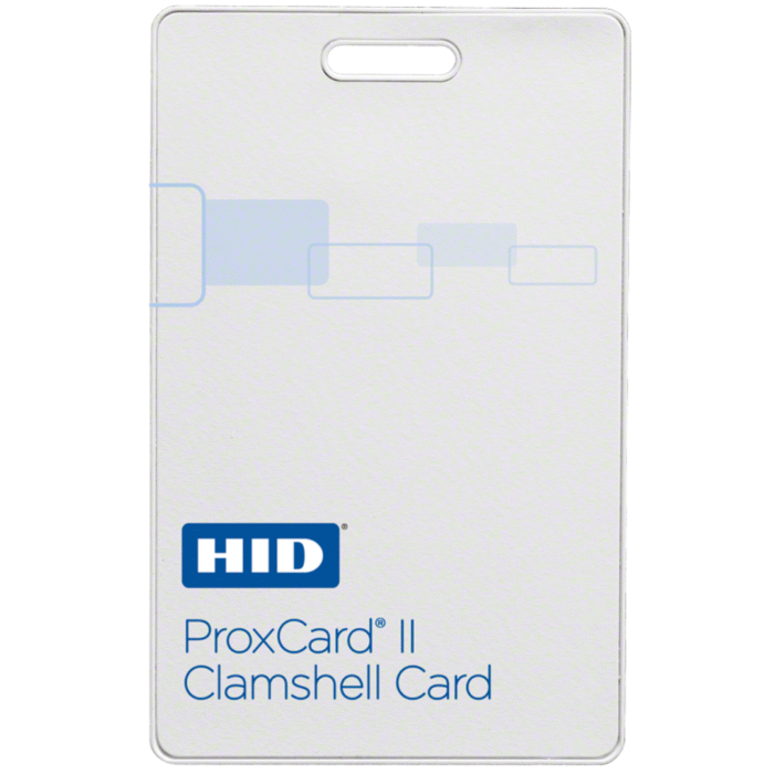 HID Proximity 1326 ProxCard II Clamshell Card