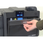 How to reboot FARGO HDP6600 Printer